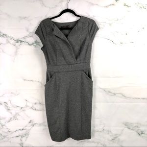 THE LIMITED Gray Sheath Dress